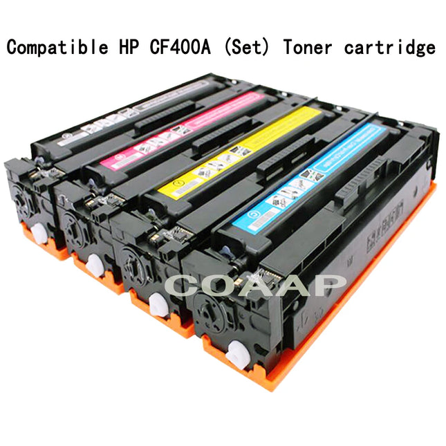 Kompatible HP CF400A 401A 402A 403A 201A Farb-Tonerkartusche für HP201A LaserJet Pro M252 M252dw M277n M252N M277dw Drucker