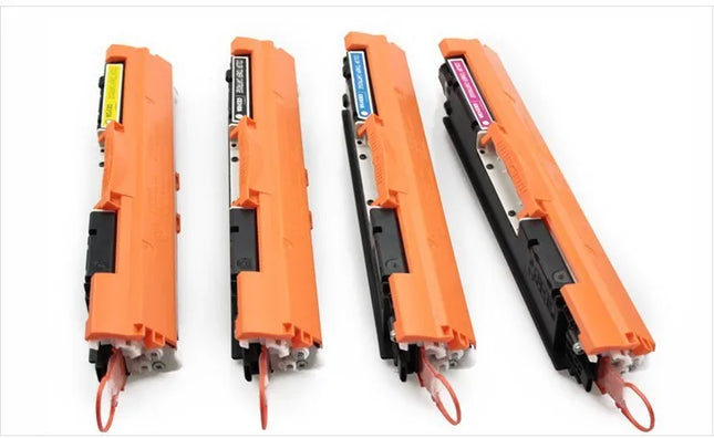 Kompatible HP Tonerpatrone CF350A CF351A CF352A CF353A, für HP MFP M176n M176 M177fw M177 Farblaserdrucker Tonerpatrone