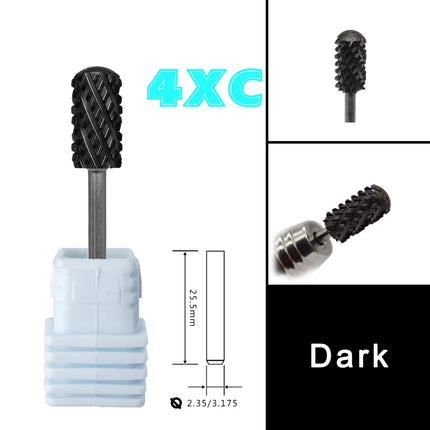 6.6 Original Large Barrel Round Smooth top  steel Carbide nail drill bits Efrat Urieli linux OEM Customized packaging