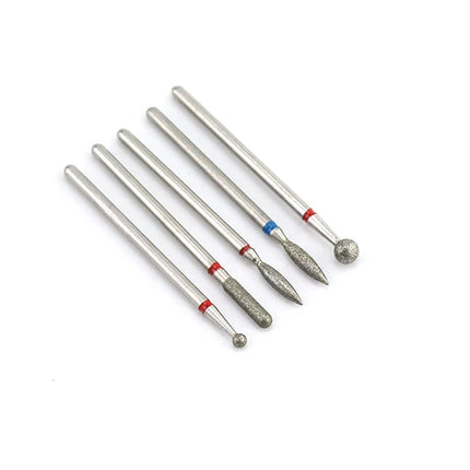 18 Types Nail Rotary Drill Bits Diamond Milling Cutters for Manicure Nail Art Set Silicon Cutters Pedicure Machine Accessories