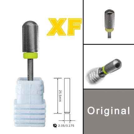 6.6 Original Large Barrel Round Smooth top  steel Carbide nail drill bits Efrat Urieli linux OEM Customized packaging