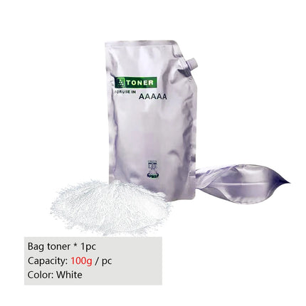 DMYON Compatible for HP Universal White Refilll Toner Powder All-in-one Laser Printer