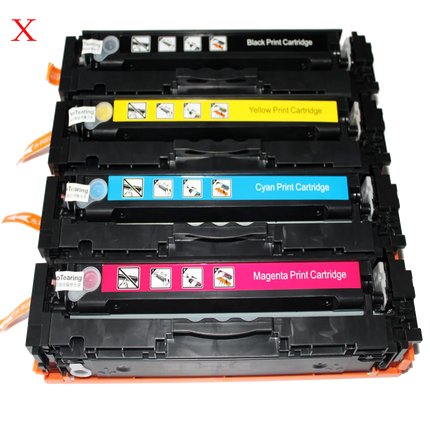 Compatible 4 Color HP 207a 206a 206x Toner Cartridge For M283fdw/183fw/M255dw/282nw/M155/M182nw/w2110a/w2310A Printer, NOT CHIP