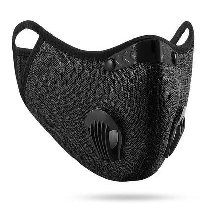Cycling Face Mask Sport Washable Reusable with Filter Dust Mask Summer Facemask for Men Bandana Activated Carbon Filters