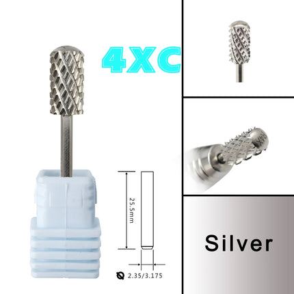 6.6 Original Large Barrel Round Smooth top  steel Carbide nail drill bits Efrat Urieli linux OEM Customized packaging