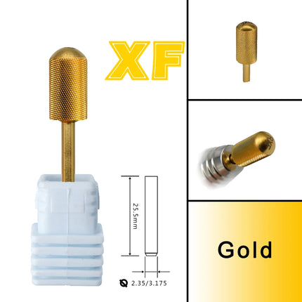 6.6 Original Large Barrel Round Smooth top  steel Carbide nail drill bits Efrat Urieli linux OEM Customized packaging