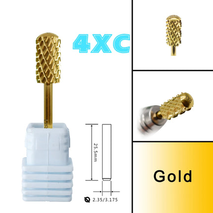 6.6 Original Large Barrel Round Smooth top  steel Carbide nail drill bits Efrat Urieli linux OEM Customized packaging