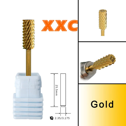 RolinStar 5.35 Small barrel Silver  steel Carbide nail drill bits milling cutter german accessories