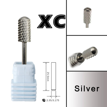 6.6 Original Large Barrel Round Smooth top  steel Carbide nail drill bits Efrat Urieli linux OEM Customized packaging