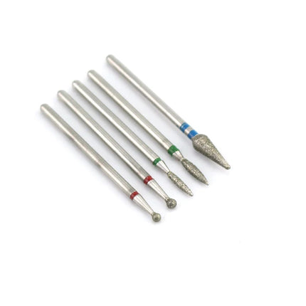 18 Types Nail Rotary Drill Bits Diamond Milling Cutters for Manicure Nail Art Set Silicon Cutters Pedicure Machine Accessories