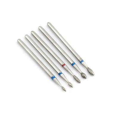 18 Types Nail Rotary Drill Bits Diamond Milling Cutters for Manicure Nail Art Set Silicon Cutters Pedicure Machine Accessories