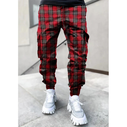 Hip Hop Printing Pants Men Trousers Fashion Streetwear Sweatpants for Men Joggers High Street Loose Cargo Pants Men