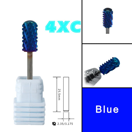 6.6 Original Large Barrel Round Smooth top  steel Carbide nail drill bits Efrat Urieli linux OEM Customized packaging