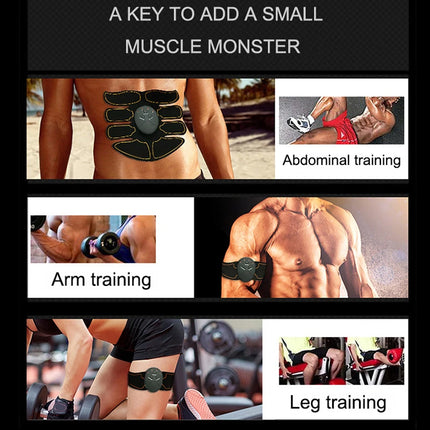 Electric Muscle Stimulator Wireless Buttocks Hip Trainer Abdominal ABS Stimulator Fitness Body Slimming Massager
