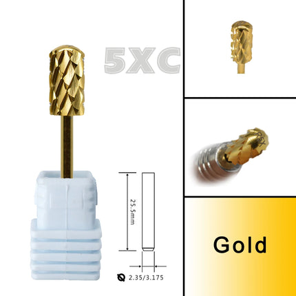6.6 Original Large Barrel Round Smooth top  steel Carbide nail drill bits Efrat Urieli linux OEM Customized packaging