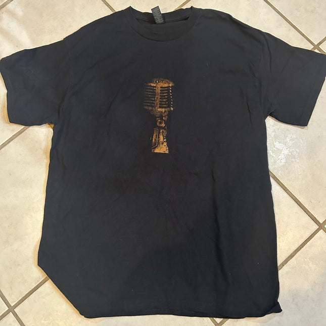 Camiseta de lejía de micrófono M