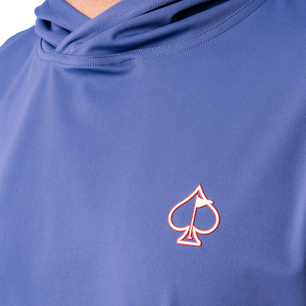 Performance Golf Hoodie - Wavy Stars and Stripes
