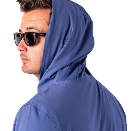 Performance Golf Hoodie - Wavy Stars and Stripes