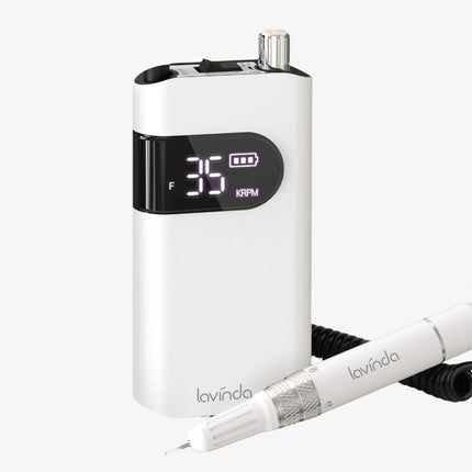 Wand™ Nail Drill - White - 35,000 RPM Rechargeable