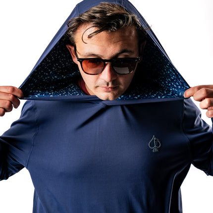 Performance Golf Hoodie - Manta Ray