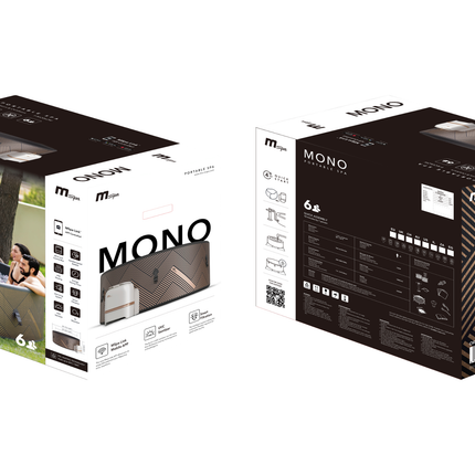 MSPA | MONO | Verto Series | Rigid Hot Tub & Spa | Upto 6 Person