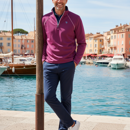 New Harbor Quarter Zip Effortless Comfort