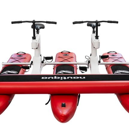 Nautiqua | BORACAY | Premium Catamaran Style Water Bike with Front Pad | 2 Person
