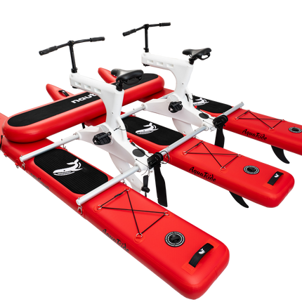 Nautiqua | BORACAY | Premium Catamaran Style Water Bike with Front Pad | 2 Person