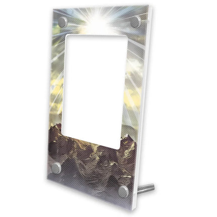 Pokemon Display Cards PTCG Reshiram Zekrom Charizard Espeon Latias SV11 151 Anime Game Expand Art Gifts Acrylic Protective Case