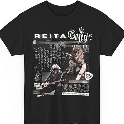 "Gazette Reita" Visual Kei T-shirt casual summer wear suitable for lounging at home or going out; also makes an excellent summer