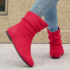 red-suede / 42