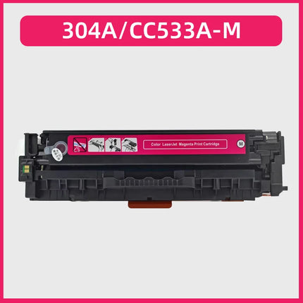 304A CC530A 531A 532A 533A toner cartridge Compatible For HP Color Laserjet CM2320n CM2320nf fxi CP2025 CP2525n CP2025dn Printer