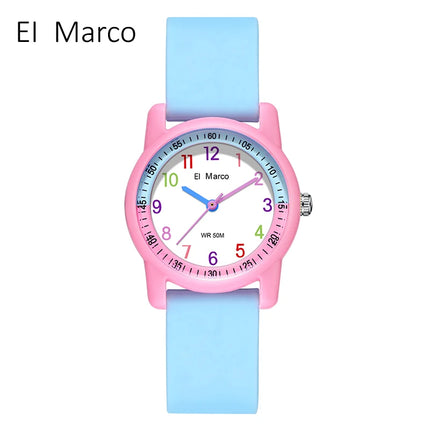 SANDA Fashion Ladies Quartz Watches Women Silicone Wrist Watch Baseball Sports Waterproof Boy Girl Casual Clock Children Gifts