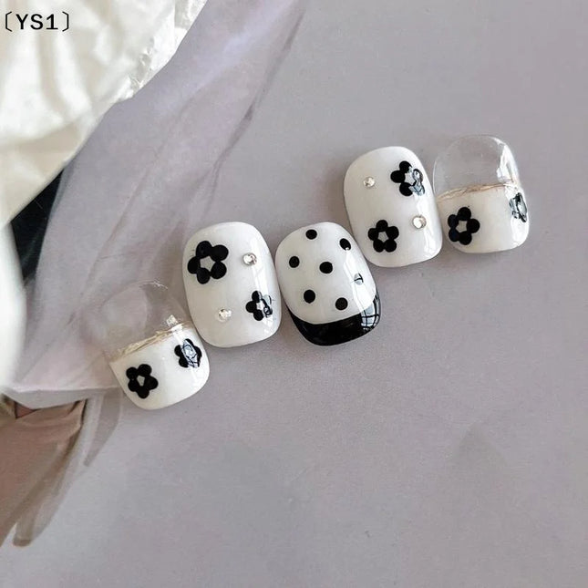 〔YS1〕4in1 Nail Dotting Pen Nail Art Dotting Tools In Ballpoint Pen Design Nail Art Tip Dot Paint Manicure Kit