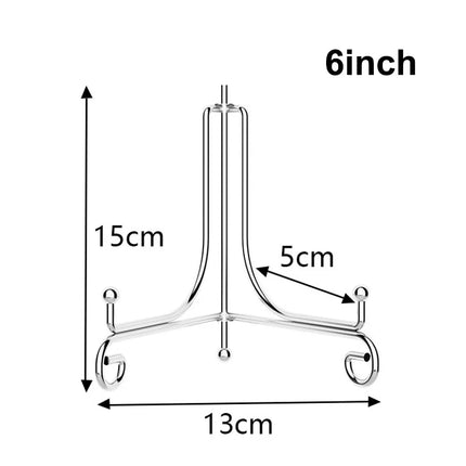 Iron Foldable Metal Plate Display Easel Stand Book Picture Frame Holder Kitchen Counter Home Decoration Storage Rack