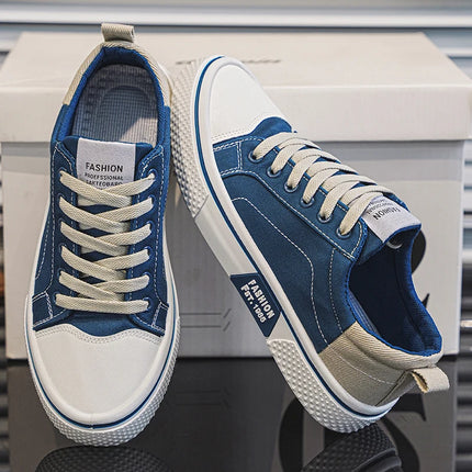 Men's Canvas Shoes Lightweight Breathable Street Style Skateboarding Spring Summer Fashion Casual Shoes for Teens
