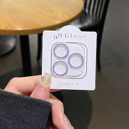Bling Glitter Diamond Camera Lens Protector For Apple Iphone 16 15 13 12 Pro Max Sreen Protectors Film For IPhone 16 14plus