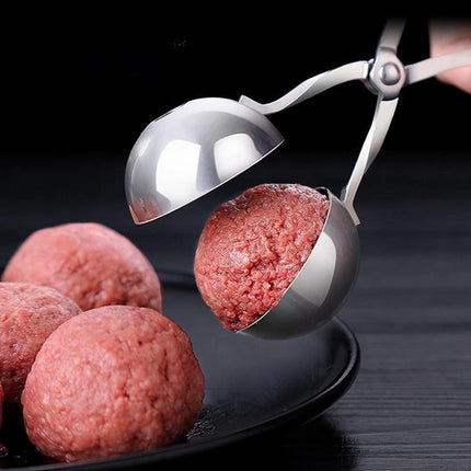 Meat Ball Maker Tool Stainless Steel Clip Round Rice Ball Shaper Spoon Meatball Making Mold Non Stick Stuffed - product image