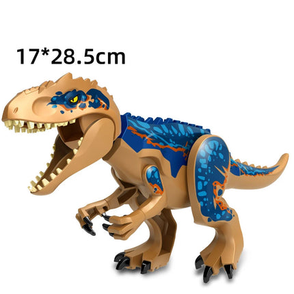 Jurassic Dinosaurs Building Blocks Indominus Rex DIY Big Size Tyrannosaurus Action Figure Models Children Toys Animals Gifts