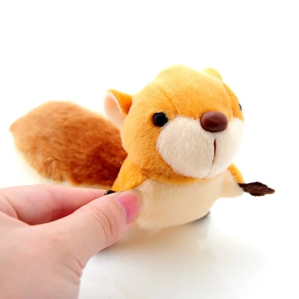 Cute Animal Plush KeyChains Stuffed Panda Little Tiger Key Chain Pendant Simulation Tiger Doll Plush Toy  Gifts