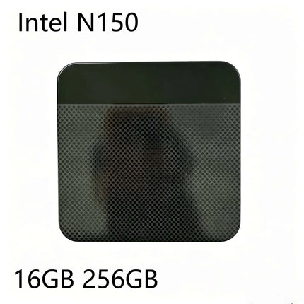 Compact Intel N150 Mini PC Multiple Configurations  NVMe SSD WiFi6 Triple 4K Silent Desktop for Home Office Media Editing