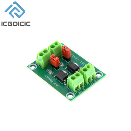 PC817 2 4 8 Channel Optocoupler Isolation Board Voltage Converter Adapter Module 3.6-30V Driver Photoelectric Isolated Module