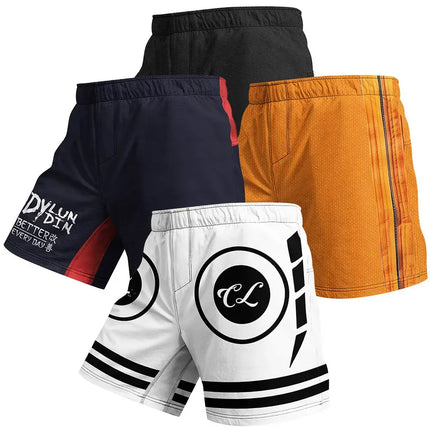 Boxing MMA Fight Shorts for Men 3D Print Pattern Women Polyester Fabric Casual Digital Printing Bjj Rashguard Muay Thai Shorts