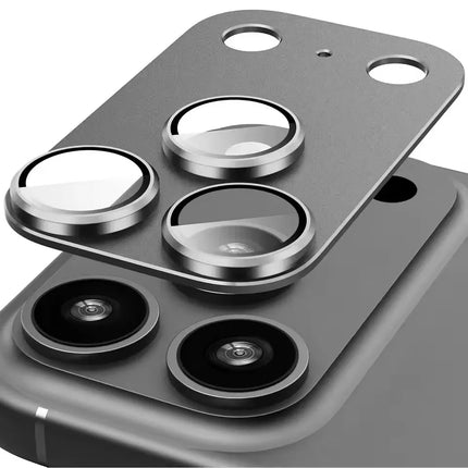 1PCS Protective Film for iPhone 17 Pro Max/iPhone 17 Pro/17 Air Full Coverage Ultra-Thin Camera Lens Protector Metal Frame New