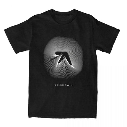 Men Women's Aphex Twin Music T Shirt Cotton Clothing Vintage Short Sleeve Round Collar Tee Shirt Party T-Shirt