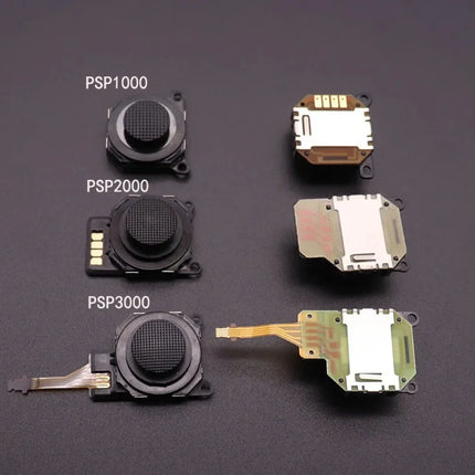 GRYAN 3D Analog Joystick Thumb Stick Replacement For PSP 1000 2000 3000 Console Controller Repair parts Replacement Accessory