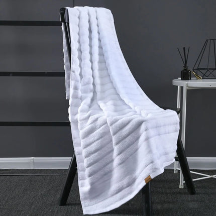 100% Cotton Shower Towels Bath Towel for Adults High Absorbent Home Hotel High Quality Pure Cotton Adult Towel Thickening