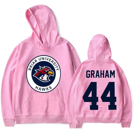 2026 off campus merch University Hawks Cotton hooded Hockey Romance Pullover Pocket Sweatshirt fashion top