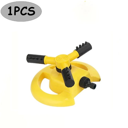 Automatic Rotating Water Sprinkler for Garden Lawn Irrigation 360 Degree Yard Coverage Sprayer Outdoor Plant Watering Tool