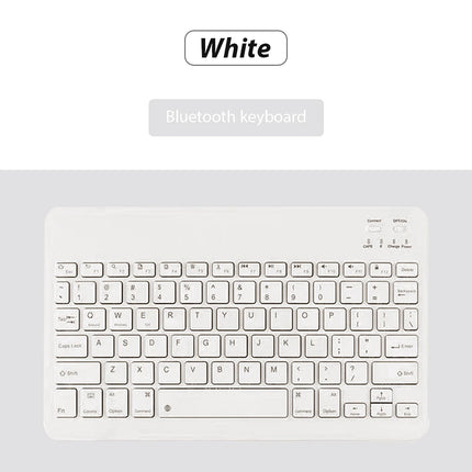 Bluetooth Wireless Keyboard With Mouse Portable Mini Rechargeable Keyboard For Ipad Tablet Android Ios Windows - product imag